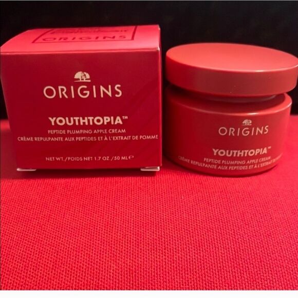 Origins Youthtopia Peptide Cream in Bold Red - Picture 1 of 4